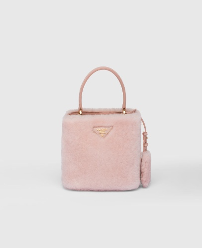 Pink Prada Panier mini bag 
