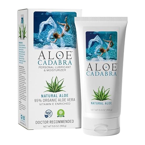 Aloe Cadabra Natural Water Based Personal Lubricant