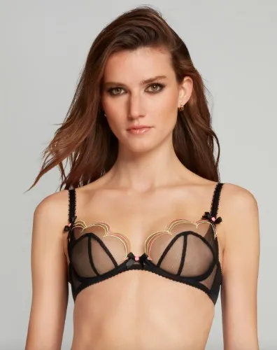 Lorna Rainbow Plunge Underwired Bra in Multicolour | By Agent Provocateur All Lingerie