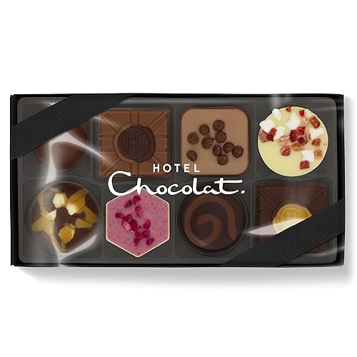 Hotel Chocolat Everything Pocket Selection - 8 Best-Loved Chocolates, 100g - Chocolate Gifts For Birthday, Thank You, Congratulations, Anniversary - Everything Pocket Selection