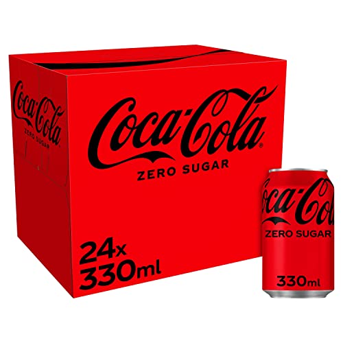 Coca-Cola Zero Sugar, 24 x 330ml - Cola - 330 ml