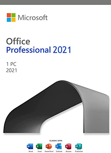 Office 2021 Professional Plus | Lifetime License | For Windows 10 / 11 Only [license]
