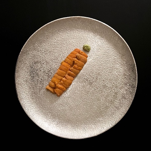 Round Mangetsu Pewter Plate | Default Title