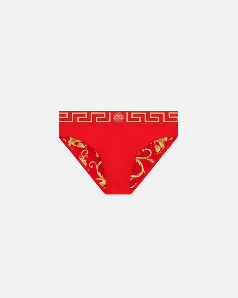 Versace Red Swim Briefs