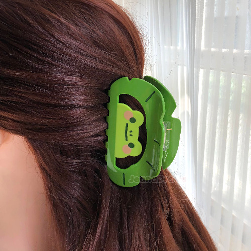 Lily Pad Froggie Hair Claw