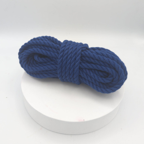 POSH Rope - 3 Strand Spun Polyester Bondage Rope - Synthetic Hemp - 6mm - 30 / Standard Ends (Wall Knot + Tassel)