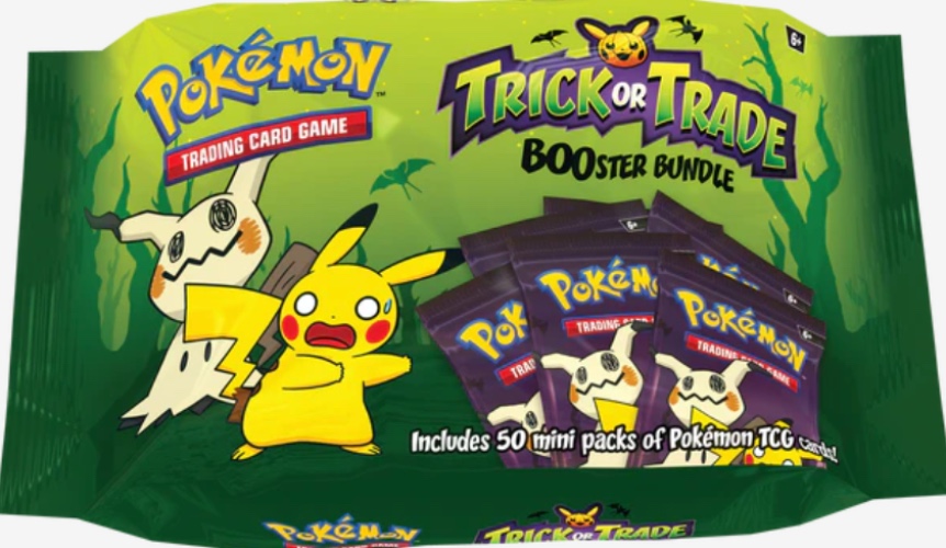 Pokemon Trick Or Trade Booster Bundle