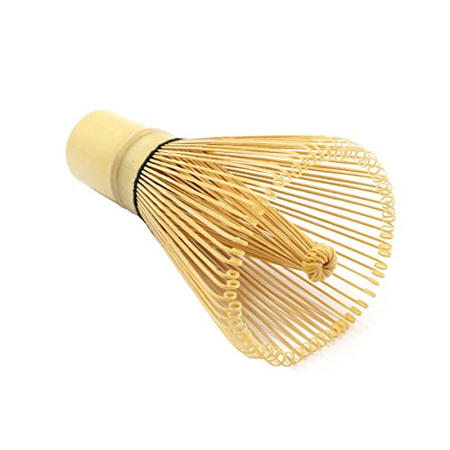 Ulable Bambus-Teebesen, Chasen, für Matchapulver, für die japanische Teezeremonie, erhältlich mit Besenborsten, Bambus, 60-70 prongs - 60-70 prongs