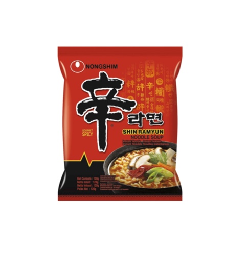 NONGSHIM - Instant Nudeln Shin Ramyun, 20er pack (20 X 120 GR) - 