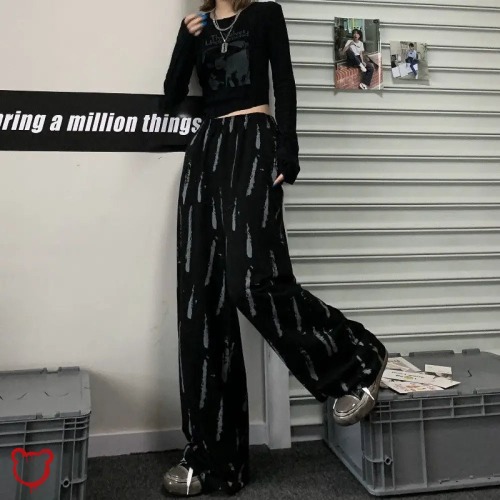 Darkness Calls Tie Dye Pants - Black / XXL