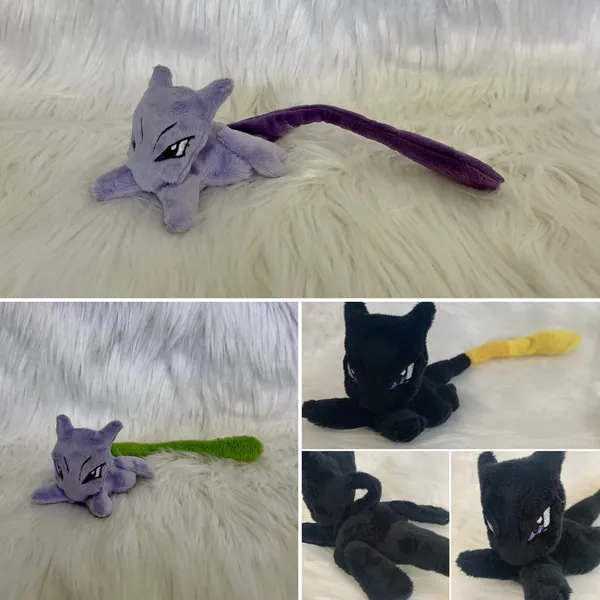 Angry CAT2, SPACE CAT Beanie Plushie, Anime inspired Plush, Shiny, Video Game Plush