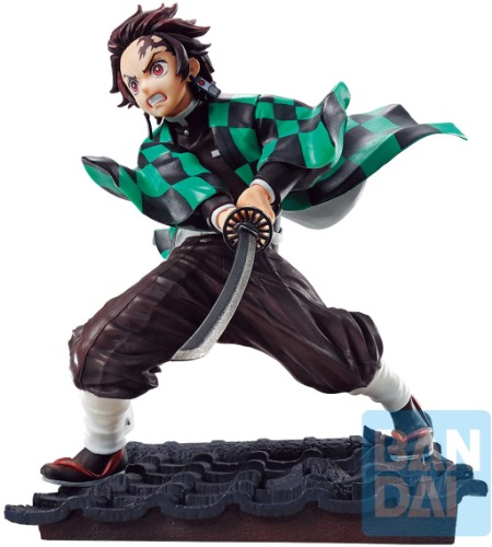 Bandai Spirits Ichibansho Ichiban - Demon Slayer: Kimetsu no Yaiba - Tanjiro Kamado (Tengen Uzui is Here Figure - Tanjiro Kamado