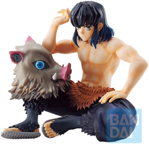 Ichiban - Demon Slayer: Kimetsu no Yaiba - Inosuke Hashibira (Tengen Uzui is Here!), Bandai Spirits Ichibansho Figure - Inosuke Hashibira