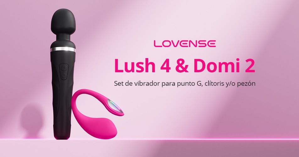 Los mejores juguetes sexuales para mujeres: vibrador Lovense Lush 4 para el punto G y mini masajeador de clítoris personal Domi 2