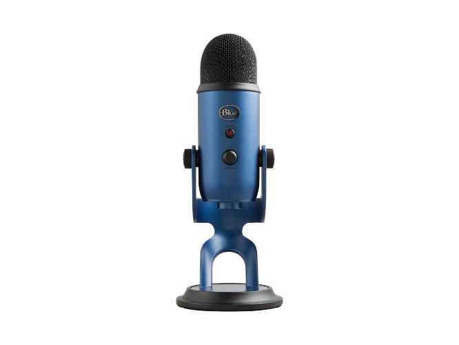 White blue yeti microphone ❤️