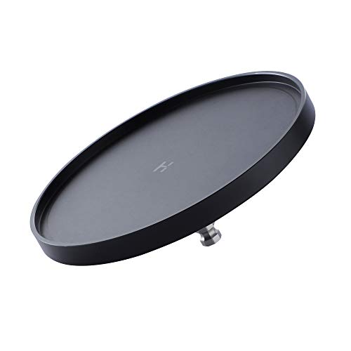 Hismith 4.5'' Suction Cup Adapter with KlicLok System, Updated Universal Dildo Holder (Black, 4.5 inches) - Black - 4.5 Inch (Pack of 1)