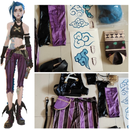 Jinx League Of Legends Cosplay Arcane ver.