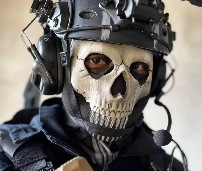 COD Ghost mask + Balaclava, Call of Duty Ghost Full Face Mask, COD Ghosts Skull Mask