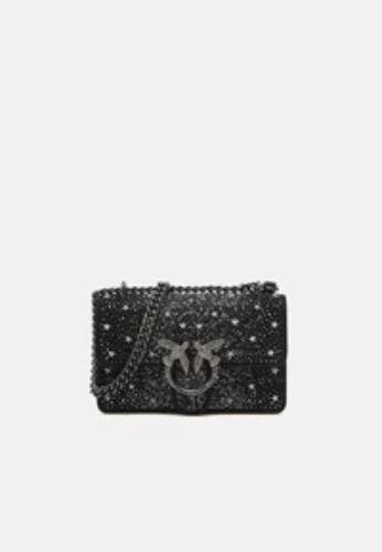 Pinko LOVE ONE MINI FULL - Skulderveske - nero limousine/canna fucile/svart - Zalando.no