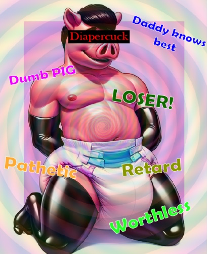 Become a DIAPERPIG😈🐽