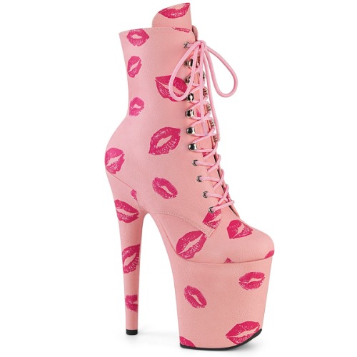 Flamingo-1020KISSES | Baby Pink Vegan Leather / 9
