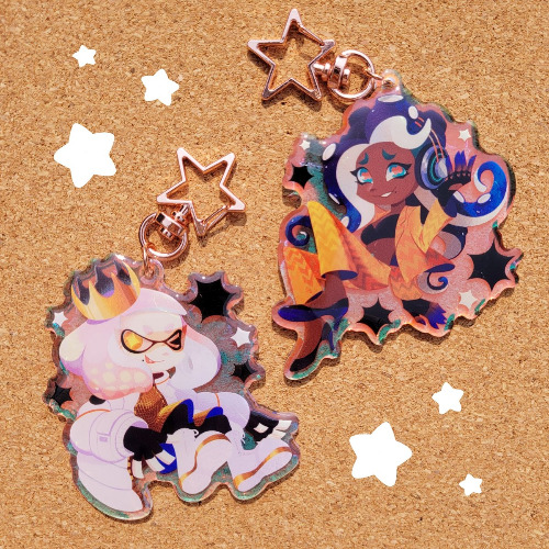 Off the Hook Epoxy Rainbow Acrylic Charms