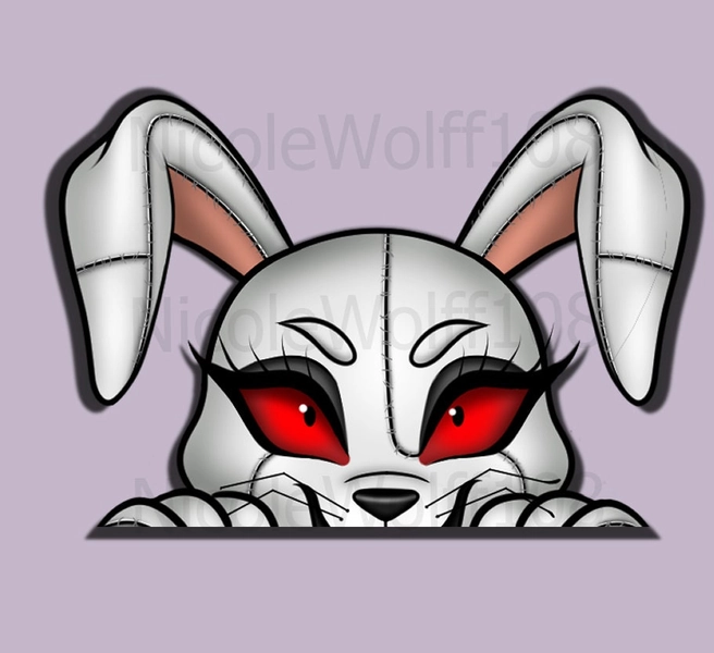 Vanny Peeker Sticker