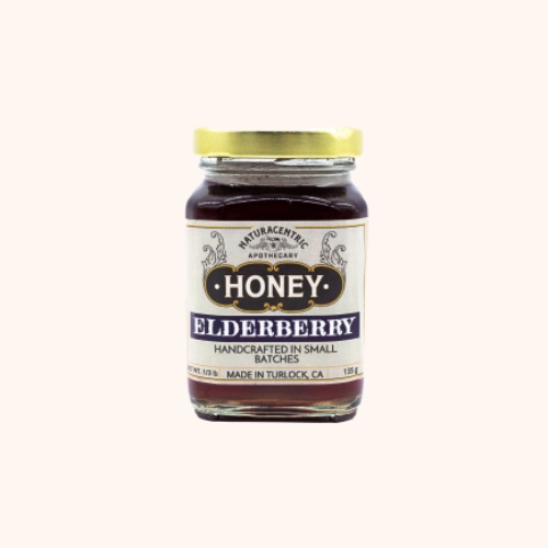 Elderberry Infused Honey