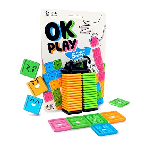 Big Potato OK Play: The Ultimate Tile Game - Kids Can Outsmart Adults | Fun, Strategic & Portable for 2-4 Players, Ideal Board Travel Game for Family Game Night - OK Play
