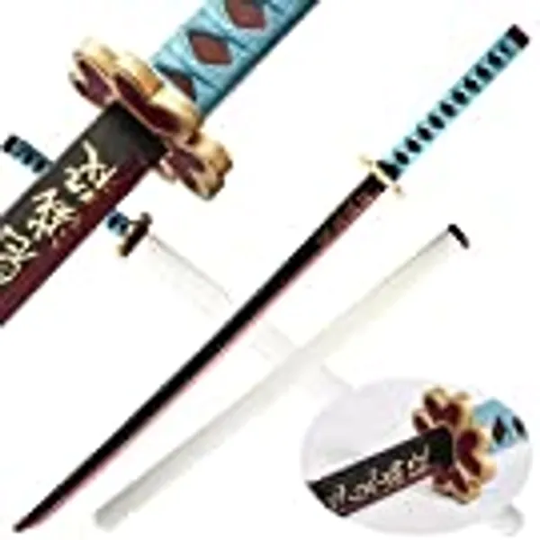 Jaxmoon Demon Slayer Sword, 41 inches, Hashira Pillars & Protagonist Katana for Cosplay Purpose, Anime Original Texture, Tough Foam