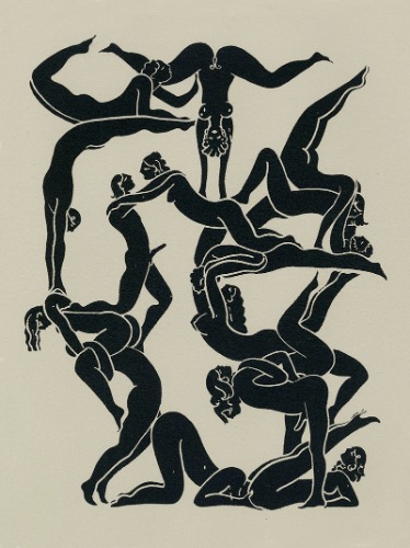 Lovers' Tower | Dark Figures / 17X22