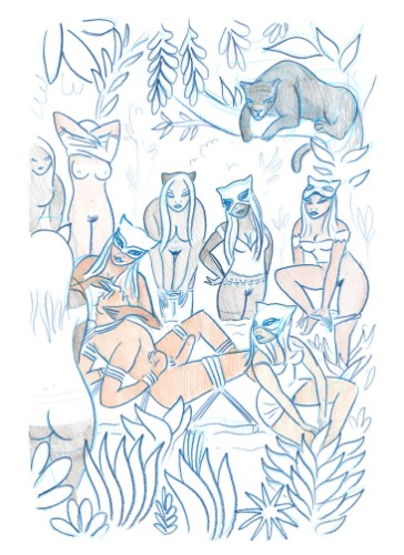 Beware Of Cats! | 17X22