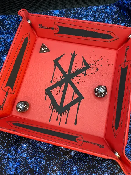 Berserk Engraved Dice Tray