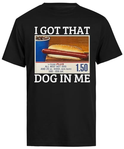 I Got That Dog In Me Costco Männliches Schwarzes T-Shirt Für Herren, Kurzärmeliges T-Shirt