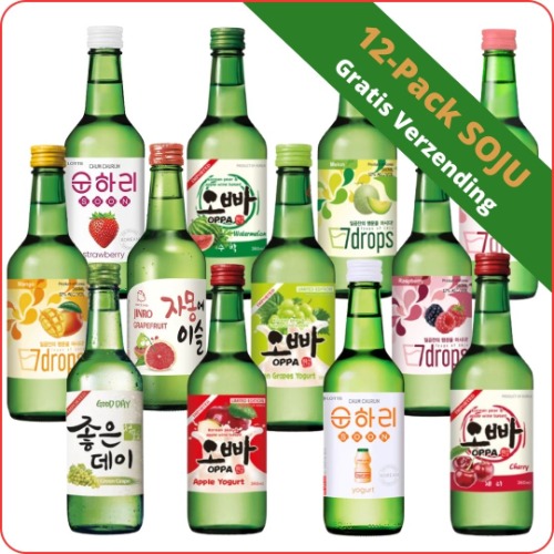 Aanbieding: Soju 12-pack | Default Title