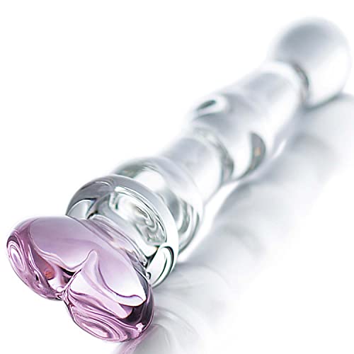 Glass dildo für Frauen und Männer: Dildo pink Sexspielzeug dildo Long dildo frauen Masturbation Dildo groß Glasdildo Glasplug Dildo SM Spielzeug Sex-Toys Big dildo Dildo extrem Anal Dildo G62