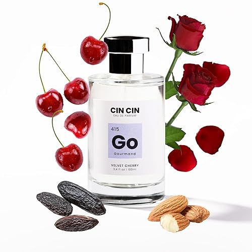 Cin Cin Velvet Cherry - Gourmand 415 EDP 100ml Inspired by T.F's Lost Cherry - Paraben Free, Concentrated Long-Lasting Fragrance Perfume For Men & Women - Velvet Cherry