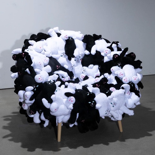 Nerm and Jerm Plush Chair | One Size