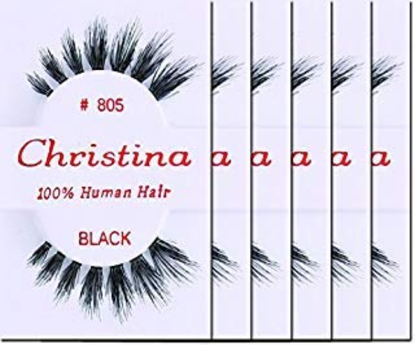 Christina Eyelashes 805 (6 Pack) - 6 Count (Pack of 1)