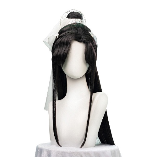 【Ready For Ship】DokiDoki-SR Anime Tian Guan Ci Fu Manga Version Cosplay Shi Qingxuan Women Ver Wig Heaven Official's Bless Shiqingxuan | Wig only