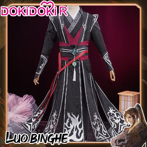 【In Stock】【Size S-2XL】DokiDoki-R Novel Anime The Scum Villain  Self-Saving System Cosplay Luo Binghe Costume Luobinghe SVSSS | L-WOMEN