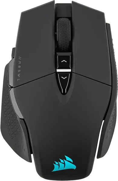 Corsair M65 RGB Ultra Wireless Tunable FPS Wireless Gaming Mouse, Black