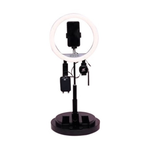 Self-Powered Portable Ring Light Set for Creators - Ink Black