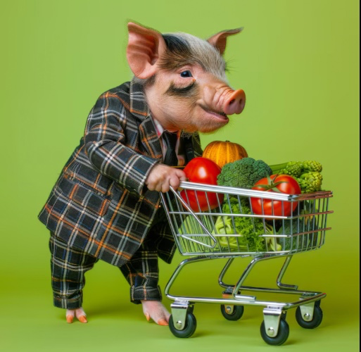 A few more groceries. 