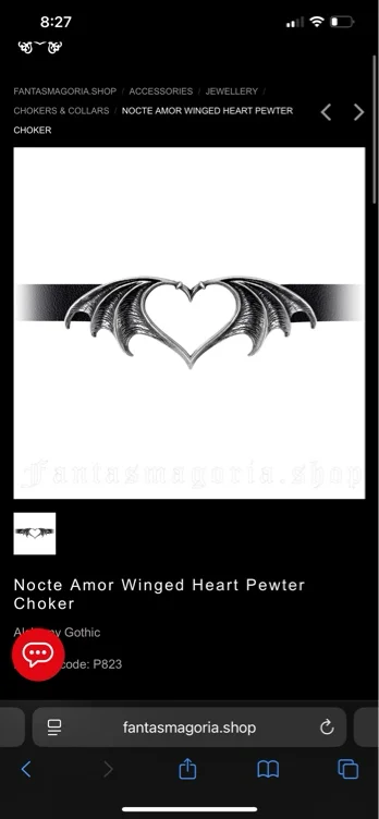 Winged Heart Choker