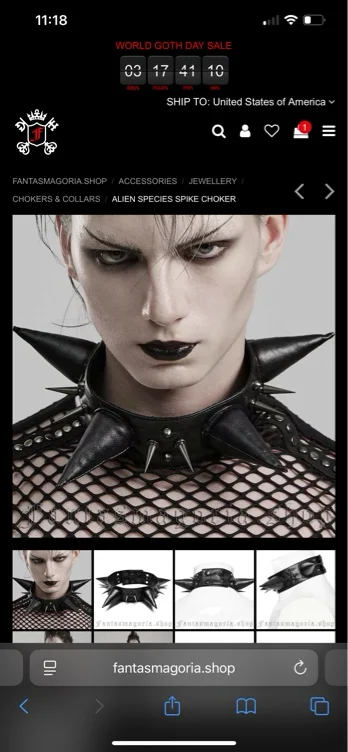 Alien Species Spike Choker