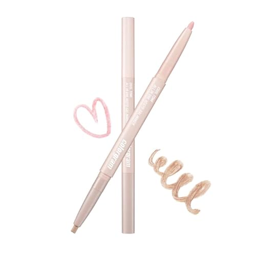 COLORGRAM Under Eye Highlighter Stick 02 Cool Tone | Silky-smooth Long-lasting Highlighter & Contouring Stick for Smudge-proof Shining Daily Makeup - 02 Cool Tone
