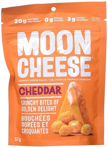 MOON CHEESE Cheddar Cheese, 57g (1 Pack) - cheddar - 57 g (Pack of 1)