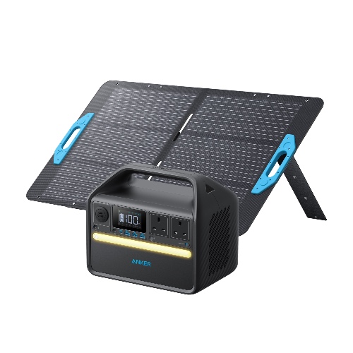 Anker 535 Solar Generator + 100W Solar Panel