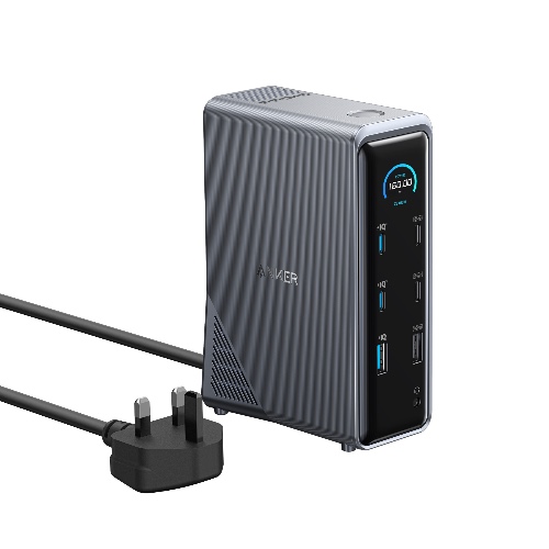 Anker Prime Charging Docking Station (14-in-1, Dual Display, 160W)